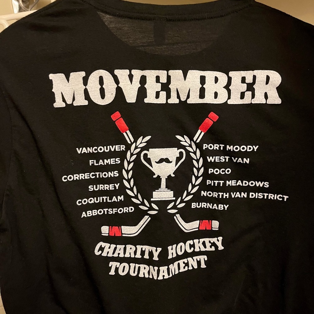 PCFR Movember Hockey Fall Classic Tee